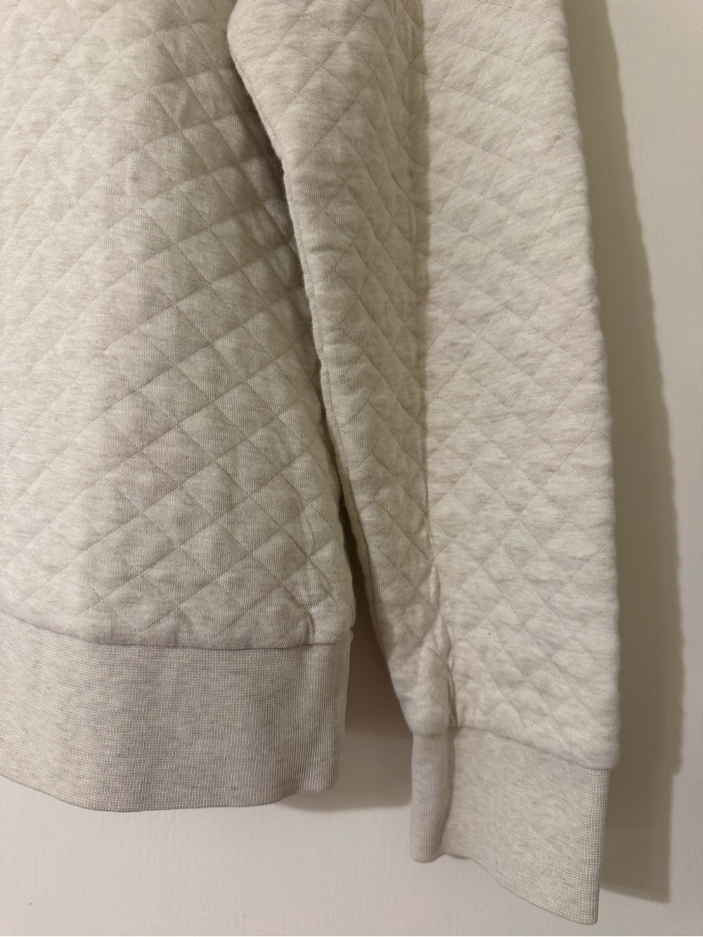 Patagonia Organic Cotton Quilt Pullover in Pelican Size M - Picture 4 of 7